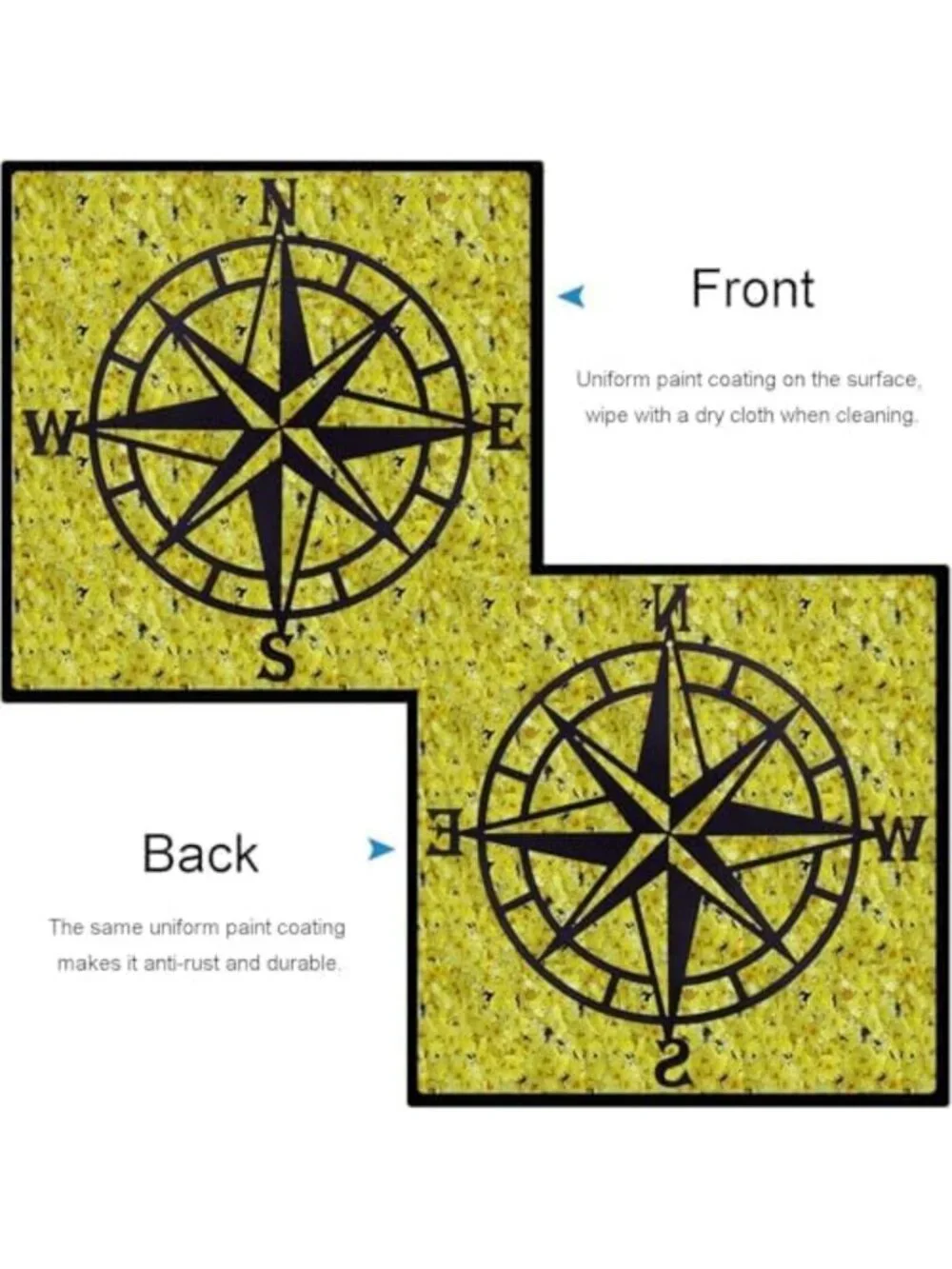 Nautical Compass Wall Decor - 14